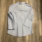 Lands' End  NWT Size 4 light blue no iron pinpoint Oxford Photo 1