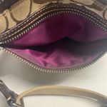 Coach  Women’s‎ Signature Logo Canvas Shoulder Crossbody Swingpack 8X7.5 Photo 6