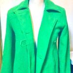 Old Navy Neon Kelly Green Peacoat Style Jacket: A-line, Loose Fit, Sz. XL or Woman’s XS Photo 2