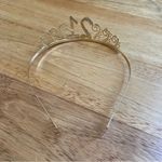 Amazon Gold 21st Birthday Tiara with Crystal Embellishments Super Glitzy & Sparkly NWOT Photo 4
