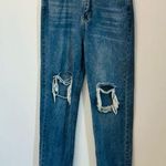 SheIn distressed straight leg jeans size Medium Photo 0
