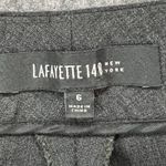 Lafayette 148 NY Irving Trouser Pants 6 Charcoal Gray Wool Stretch Quiet Luxury Photo 10