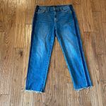 Banana Republic  high rise straight ankle raw hem jeans 29/8 Photo 2