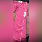 Hollister Size Medium Hot Pink 100% Poly Lined Graphic Athletic Pants Photo 8