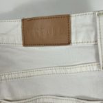 Pistola Crop Super High Rise Straight Crop Jeans in Sand Vintage Cream Size 30 Photo 7