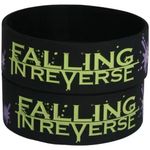 Black and Green Falling In Reverse Wristbands Photo 0