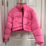 Pretty Little Thing  Pink Puffer Jacket Photo 1