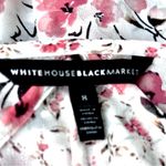 White House | Black Market Layered Chiffon Blouse Women's Pink & White EUC Photo 14