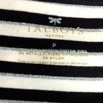 Talbots  Striped Metallic Pima Cotton Knit Top Photo 5