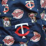 Stitches unisex Navy Baseball Logo Shirt Blue Size M Photo 1