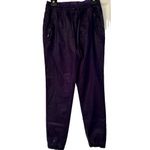 Cotton Citizen London Jogger Pants in Coated Purple Women’s Size Small Photo 5