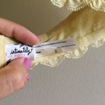 Free People  Galloon Lace‎ Halter Bra Bralette Photo 2