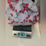 Floral Striped Women's Top size medium White Photo 6