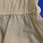 JCPenney Vintage 1970s Yellow Swiss Dot Dress Womens Size Small? USA Photo 11