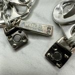 Walleska Soda Pop Tab Crochet Necklace Bracelet Set Statement ✨ Silver Photo 15