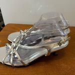 BL Boston Design Studio Women's Strappy Sandals Silver Sz 10 Sku 2825 Photo 3