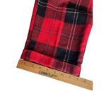 Vintage Casting Impressions Pants Women Buffalo Plaid Pleated Grandmacore Red Size 31 Photo 12