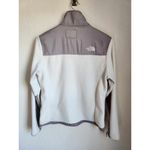 The North Face Full Zip up Beige Neutral Fleece Jacket Size Large Photo 2