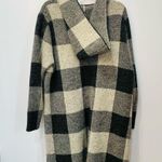 Monteau , Woman’s, Coatigan, With Hood cardigan black gray side small oversized Photo 2