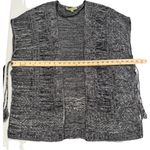 Sigrid Olsen NEW  Open Front Cardigan Vest Womens Medium Open Knit Tassles Cotton Photo 4