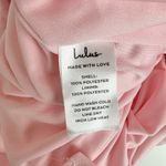 Lulus Magical Magnetism Light Pink Off The Shoulder Maxi Dress Formal Small NWT Photo 10