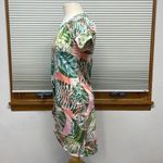 Adyson Parker  NWT Tropical Print Palm Tree Leaf T-shirt Dress Size XS Photo 5