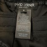 David Lerner Randall Cuffed Black Velvet Sweatpants Photo 9
