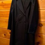 Pendleton  Tailored 100% Virgin Wool Black Trench Coat “Dress” Women’s Size 12 Photo 0