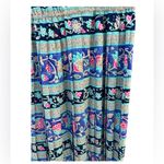 Vintage Lady Carol Midi Dress Floral Geometric Print 80s Boho Style Size 10 Photo 4