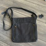 Brand new black leather crossbody messenger bag from africa Photo 12