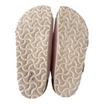 Birkenstock Pink Sandals with Gold Buckles Photo 9