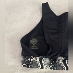 CXIX Creatures Rattlesnake Ruche Grippy Black Pole Top Sport Bra XS S Photo 7