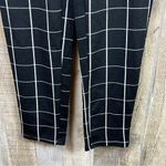 SheIn Tall XS Plaid Black & White Pants Soft & Stretchy Photo 3