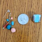Bundle of 2 Pairs of Earrings Blue Photo 5