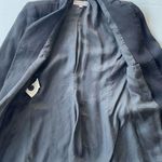 Emporio Armani Vintage Blazer Navy Blue Size 2 Photo 4