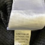 Old Navy thermal crewneck pullover long sleeve layering top charcoal gray size L Photo 8