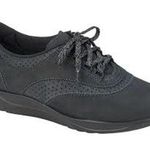SAS walk easy walking shoe nero black comfort shoes diabetes women 6.5 NARROW Photo 0