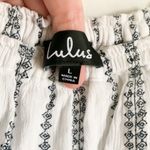 Lulus Lulu’s See ya there striped Off The Shoulder Romper Photo 10