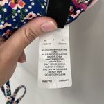 Laundry by Shelli Segal Laundry Shelli Segal Size S Floral Multicolor Tassel Tie Swim Top Photo 4