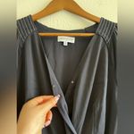 Gibson Latimer Navy Blue Belted Midi Dress Small.  NWOT Photo 7