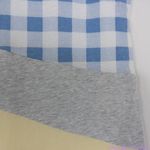 Vintage Autumn Deer 100% cotton sleep gown/ dress, XXS Blue Photo 7