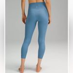 Lululemon Align Ribbed High Rise Legging Utility Blue Size 12 New Photo 1