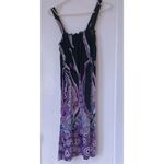 Purple & Black dress Purple Size L Photo 2