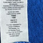 Free People  We the Free Graphic tie-dyed Cotton Blue White Tee Size S Photo 9