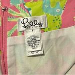 Lilly Pulitzer Vintage Pink and Green A-Line Skirt with zipper in back Photo 7