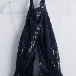 Tiger Mist Portia Sequin-Stripe Cutout Mini Dress Photo 3