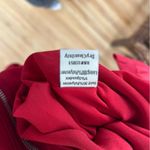 Topshop Storee red off the shoulder dress Photo 12