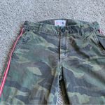 Sundry  Camo Cotton Twill Zip Jogger Pants w/ Color Side Stripe Size 25 Photo 3