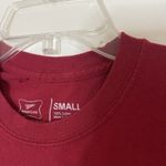 Miller High Life red embroidered crew neck short sleeve tshirt size small Photo 3
