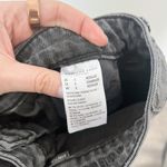 American Eagle [ Outfitters] Washed Black High Rise Tapered Stretch Mom Jeans 6 Photo 8